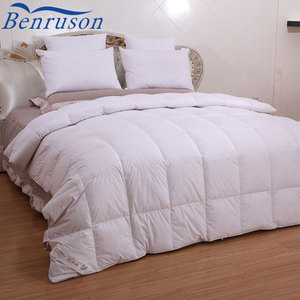 China proveedores por mayor abibaba verano blanco Reina tamaño king cama patchwork algodón pato edredons consolador del lecho de - Product Image 3