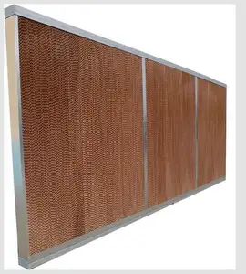 15 cm aluminiumlegering frame 7090 gevogelte verdampingskoeling pads voor kip huis
