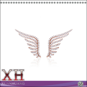 Les boucles <span class=keywords><strong>d</strong></span>'oreilles magnifiques Zircon cubique étoiles argent aile <span class=keywords><strong>d</strong></span>'<span class=keywords><strong>ange</strong></span> <span class=keywords><strong>boucle</strong></span> <span class=keywords><strong>d</strong></span>'oreille or aile <span class=keywords><strong>d</strong></span>'<span class=keywords><strong>ange</strong></span> - Product Image 1