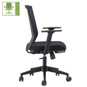 Cheap half the Back Mesh chair chair Office rotating job for Office or desk computer - Product Image 3