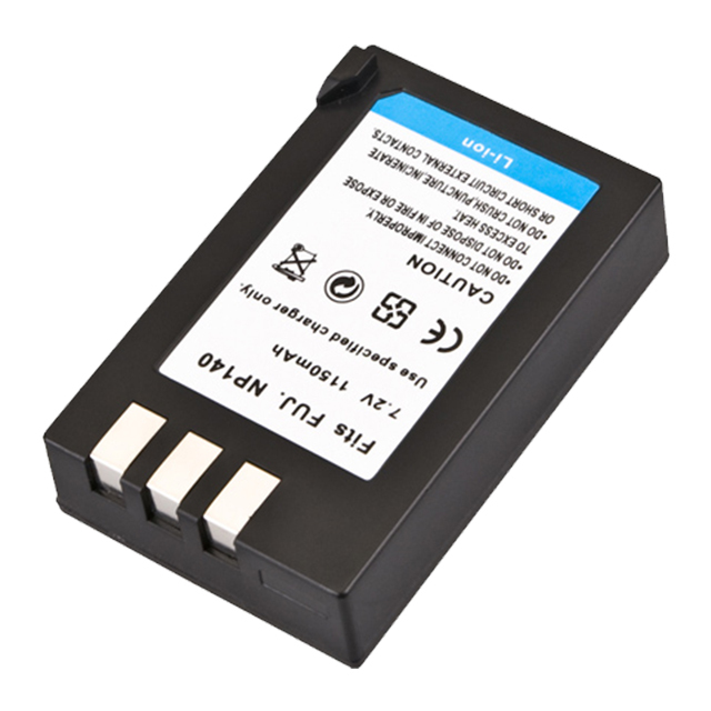TPF 7.2V 1150mAh Rechargeable Lithium-Ion NP-140 Replacement Digital Camera Battery for Fuji Photography in Stock