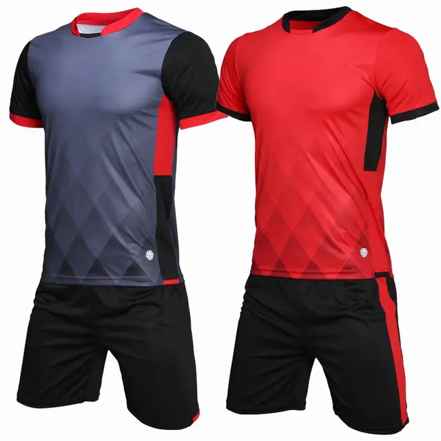 Hochwertige benutzer definierte Fußball trikot Plain Fußball uniform