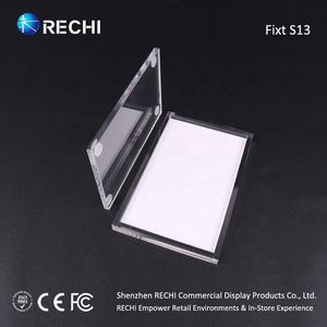 Rechi Thân Thiện Với Môi Hình Dạng Tên Bàn Khung Giá Nhãn Chủ Acrylic Bảng Dấu Hiệu Hiển Thị Rack Cho Cửa Hàng Bán Lẻ Khuyến Mãi - Product Image 4