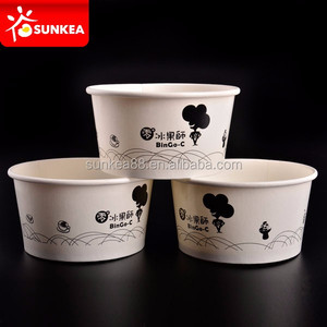 4oz 5oz 8oz 12oz sữa chua cốc giấy, giấy dùng một lần Icecream Cup cho mùa hè - Product Image 6