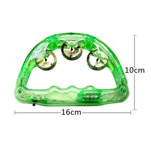 Wholesale Orff Wholesale Party Favors Led Light Tambourine with 3 Modes for Kids