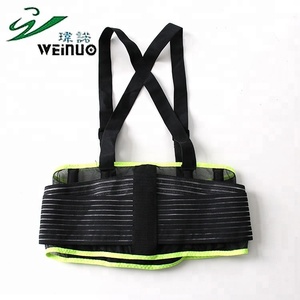 Korset pemangkas pinggang korset sakit punggung Breathable Logo kustom dengan sabuk pendukung angkat berat terbuat dari plastik - Product Image 4