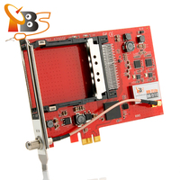 TBS6290SE DVB-T2/T/C Kartu PCIe Dual Tuner Dual CI TV Digital HD Ready dengan Dukungan Linux untuk Program TV FTA dan Terenkripsi di PC