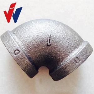 <span class=keywords><strong>Banded</strong></span> 90 khuỷu tay <span class=keywords><strong>1</strong></span>/<span class=keywords><strong>2</strong></span> "Heavy Duty loại màu đen dễ uốn sắt phụ kiện đường ống với BS chủ đề, dải - Product Image 2