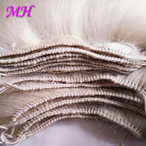 Yak Raw Capelli Wefted Yak Capelli Stile Yaki per il Dramma Barba Bianca e <span class=keywords><strong>Clown</strong></span> Parrucche - Product Image 3