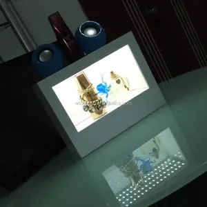 10 inch transparent lcd display box for advertising your goods