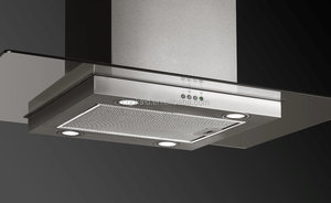 <span class=keywords><strong>Campana</strong></span> <span class=keywords><strong>extractora</strong></span> de chimenea <span class=keywords><strong>isla</strong></span> de cristal de cocina clásica - Product Image 2
