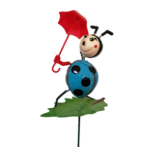 Custom Funny Ladybird Insect Style Outdoor PE <strong>Plastic</strong> Weather Resistant Eco-Friendly Yard <strong>Edging</strong> Balcony Ornaments <strong>Garden</strong> - Product Image 4