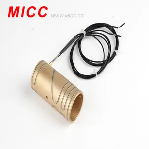 MICC Hot runner aquecedor tubulação de bronze bico aquecedor pressionado com a bobina do aquecedor