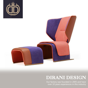 Alibaba sillón con otomana italiano sin apoyabrazos colorido sola silla asiento sofá de jardín - Product Image 3