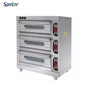 Digital luxury stainless steel commercial electric baking oven