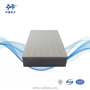Tùy chỉnh H14 H13 G4 G5 Mini pleat HEPA phương tiện truyền thông gói Lọc fiberglassfor điều kiện không khí thanh lọc fume khai thác hệ thống - Product Image 2