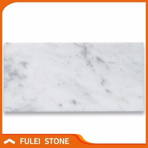 Pulido Carrara italiano blanco carrera de mármol backsplash <span class=keywords><strong>Metro</strong></span> azulejo - Product Image 1