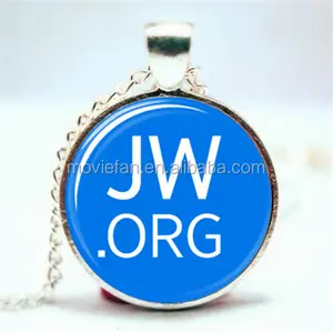 JW org pendant jehovah's witnesses Pendant JW Necklace Glass Photo Cabochon Necklace