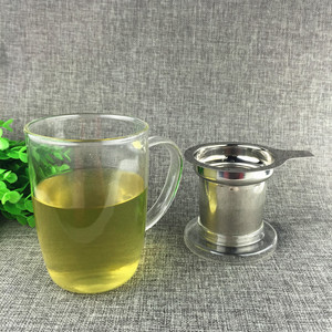 15 oz en grado alimenticio venta cristal infusor copas cupping conveniente té <span class=keywords><strong>de</strong></span> hoja suelta, flor <span class=keywords><strong>de</strong></span> té y café - Product Image 5