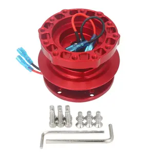 Nieuwe Race Zelfvergrendeling Stuurwiel Quick Release, Stuurwiel Adapter Hub Boss Kit