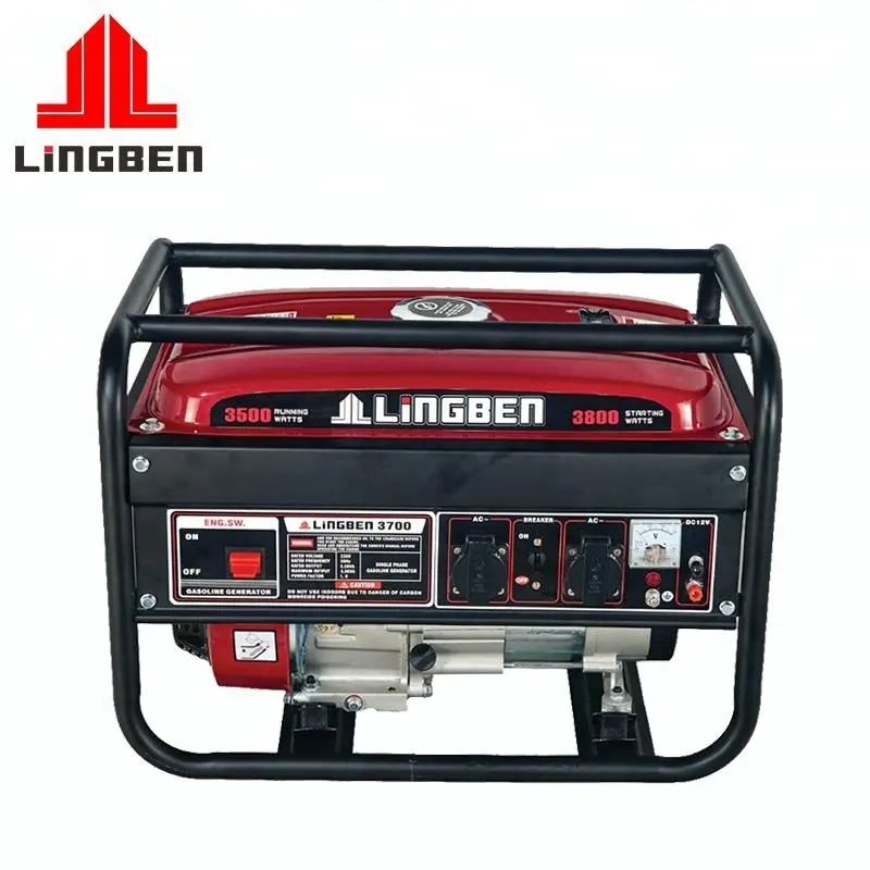 Lingben चीन Lutian 8500w गैसोलीन जनरेटर होंडा कीमत