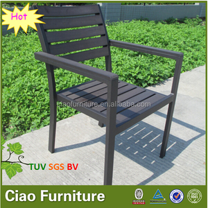 Jardín de mimbre sillón <span class=keywords><strong>apilable</strong></span> restaurante silla al aire libre silla de mimbre sintético - Product Image 1