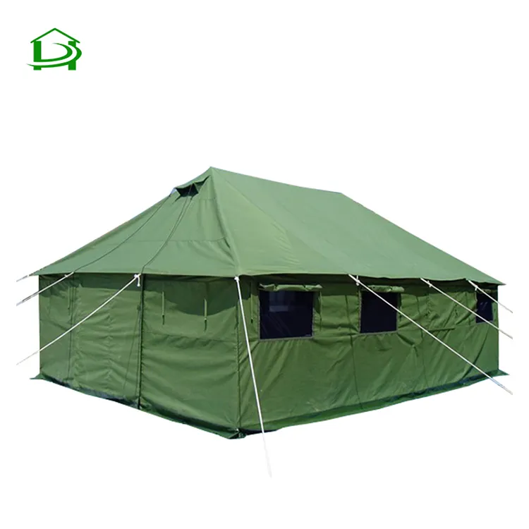 green 20 person us large heavy duty waterproof surplus man style canvas tents for sale