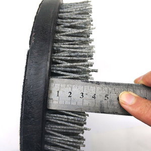 Spazzola Abrasiva Rotonda Diamantata per Uso Industriale e Fai da Te con Filo d'Acciaio per la Lucidatura, Pulizia e Levigatura di Granito e Marmo - Product Image 5