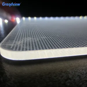 2018 Großhandel 3mm LED Lumi sheet Acryl Lichtleiter platte/LGP