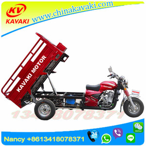 200cc volcado automático Tri carga motocicleta/Triciclo utilizado kavaki - Product Image 1