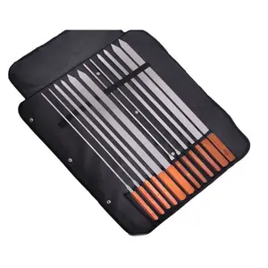 Bộ 12 Cái Xiên Nướng Thịt Kiểu Brazil Bằng Thép Không Gỉ Theo Yêu Cầu Của Nhà Sản Xuất - Product Image 1