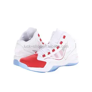 White joint blue academy basketball shoes for men cushion basketball sneaker shoes basketball for wholesale