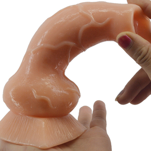 Конический наконечник 7,3 дюйма огромный черный пенис животного анальный волк фаллоимитатор с присоской faak фаллоимитатор - Product Image 5