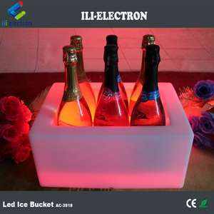Pas <span class=keywords><strong>cher</strong></span> En Plastique <span class=keywords><strong>Champagne</strong></span> Led Seau À Glace Pour La Bière En Gros - Product Image 4
