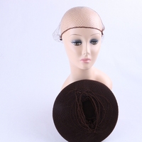 Lot de 144 filets à cheveux de 20 pouces, noirs, bruns, blonds, de bonne qualité, invisibles, doux et élastiques, pour l'emballage des cheveux et des perruques