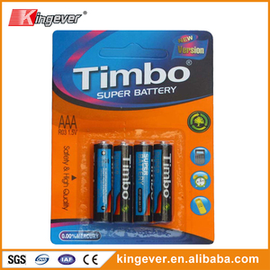 Um-4 <span class=keywords><strong>R03</strong></span> <span class=keywords><strong>AAA</strong></span> 1.5 v Batteria con l'imballaggio Della carta Della Bolla - Product Image 4