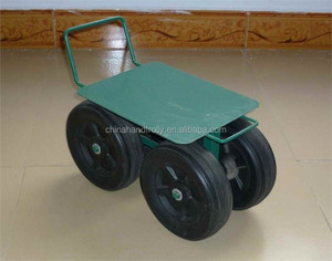 車輪付きガーデンチェアシートツールカート - Product Image 1