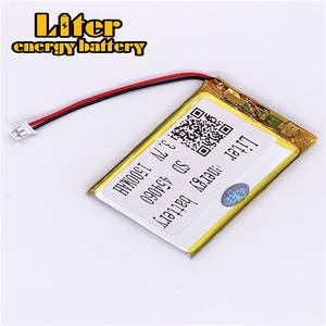 Plug 2,0-2 p hot sale lithium <span class=keywords><strong>3</strong></span>,7 v 454060 1500 mAh Polymer rechargeable LiPo battery - Product Image 2