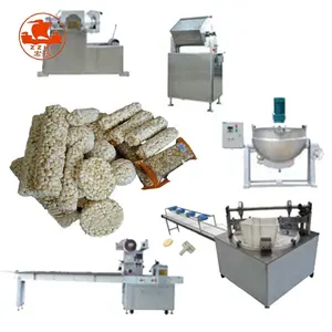 땅콩 캔디 바 생산 라인 시리얼 바 절단 기계