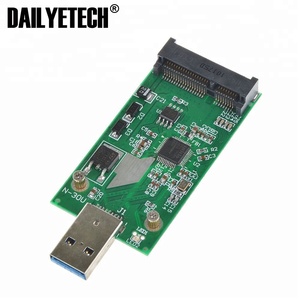 <span class=keywords><strong>Adaptador</strong></span> <span class=keywords><strong>USB</strong></span> 3.0 <span class=keywords><strong>a</strong></span> Mini PCIE <span class=keywords><strong>MSATA</strong></span>, Tarjeta SSD <span class=keywords><strong>MSATA</strong></span> <span class=keywords><strong>a</strong></span> <span class=keywords><strong>USB</strong></span> 3.0 de DAILYETECH - Product Image 5