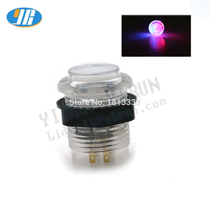 LEDライト付き28mm <span class=keywords><strong>5</strong></span> & 12V照明付きアーケードLEDプッシュボタン - Product Image 5