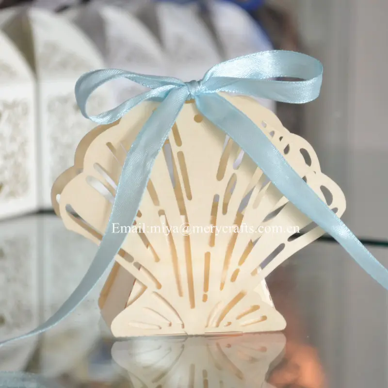 Caixa de doces de confeitaria para decoração, casamento e praia