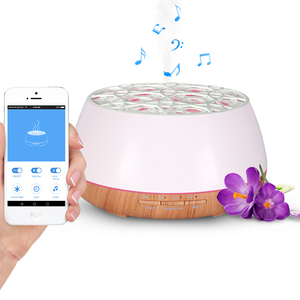 400Ml App Điều Khiển Từ Xa Tinh Dầu Độ Ẩm Âm Nhạc BT Loa Khuếch Tán Hương Thơm Với Loa Răng Xanh - Product Image 4