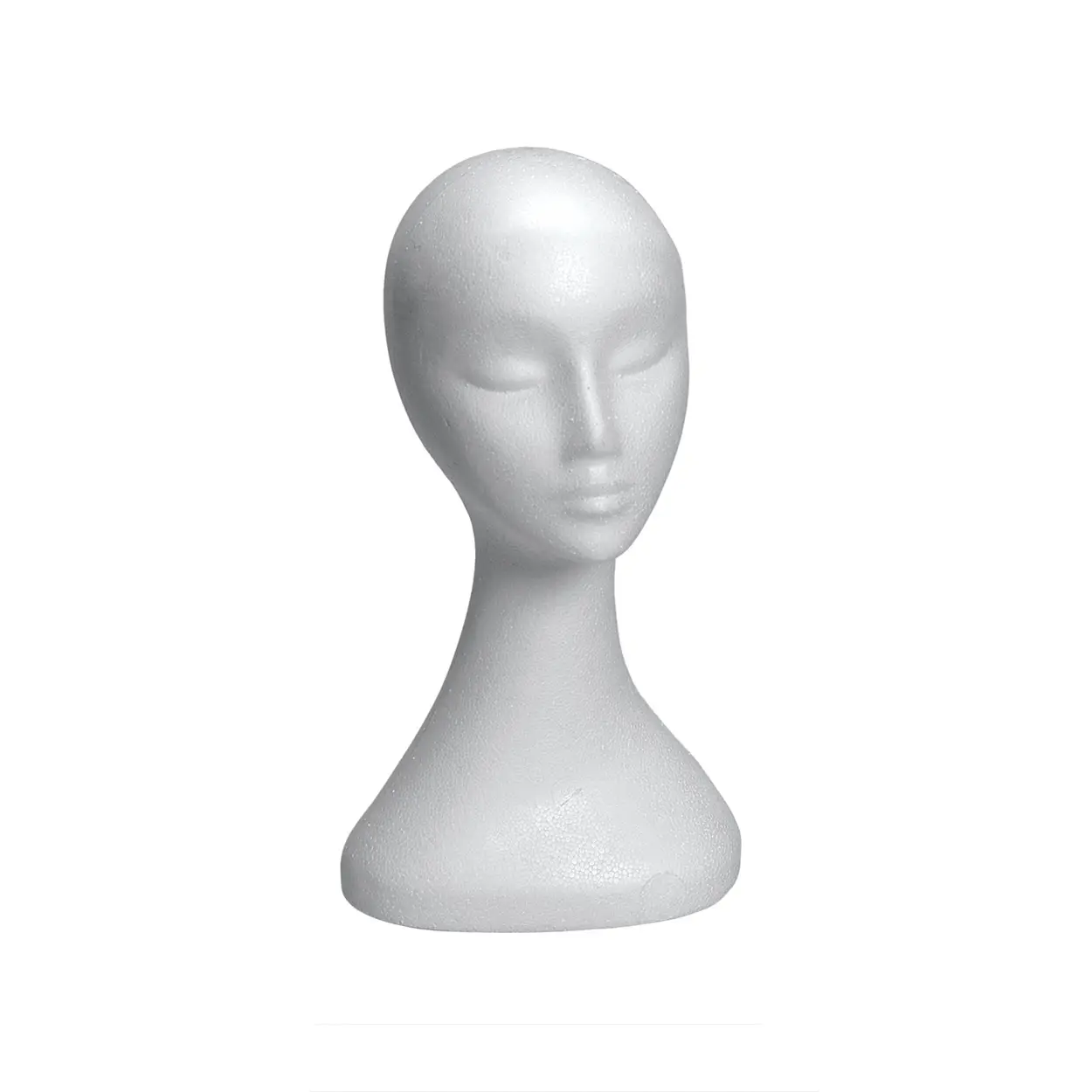 Groothandel polyfoam mannequin model heads goedkope piepschuim haar mannequin hoofd