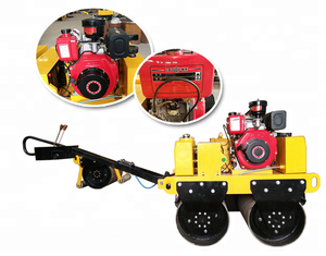 Machine à rouler pour vélo de route à <span class=keywords><strong>essence</strong></span>/diesel, compact, prix, double tambour, vibrateur, rouleau de route - Product Image 2