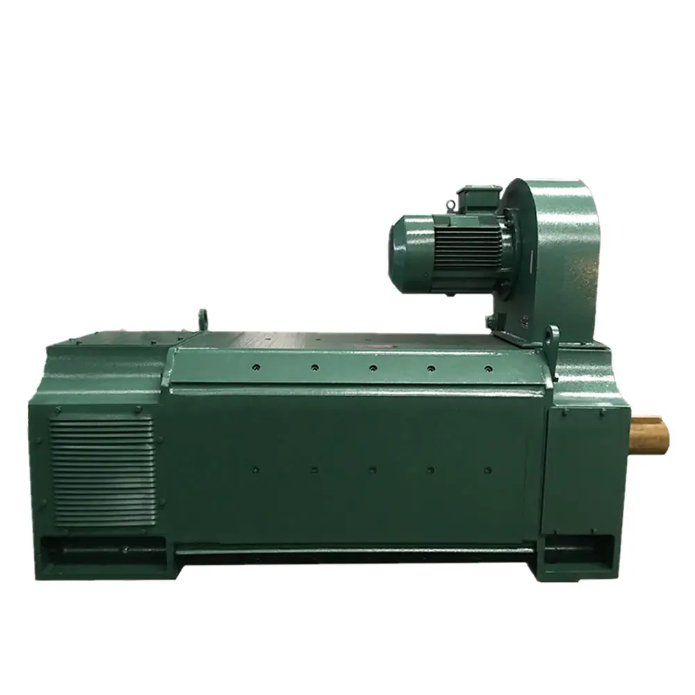 Z4-200-12 99KW 132HP 400 V 2710 ~ 3000 RPM fırça fırçalanmış dc elektrik motoru 99 kw 132 hp 400 v volt 2710 ~ 3000 rpm