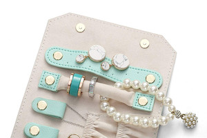 Factory Custom Portable Rolling <strong>Travel</strong> <strong>Jewelry</strong> Bag Vegan <strong>Leather</strong> <strong>Travel</strong> <strong>Jewelry</strong> <strong>Case</strong> - Product Image 5