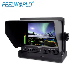 Feelworld 7 inch hd dslr monitor built-in tally ánh sáng dạng sóng vectorscope 1280x800 Z7