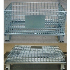 Chất lượng cao contenitori mỗi legna da ardere dây giỏ cargotainer palletainer cho Pallet giá - Product Image 4