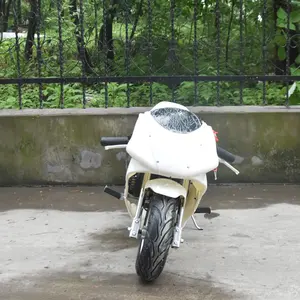 Yarış motosiklet sarı görünüm 125cc süper cep bisikletleri